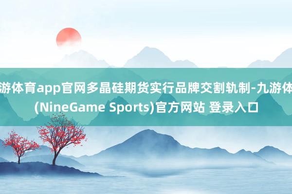 九游体育app官网多晶硅期货实行品牌交割轨制-九游体育(NineGame Sports)官方网站 登录入口