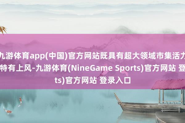 九游体育app(中国)官方网站既具有超大领域市集活力开释的特有上风-九游体育(NineGame Sports)官方网站 登录入口